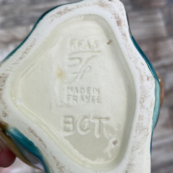 French Majolica Cat Pitcher - Picture 6 of 11